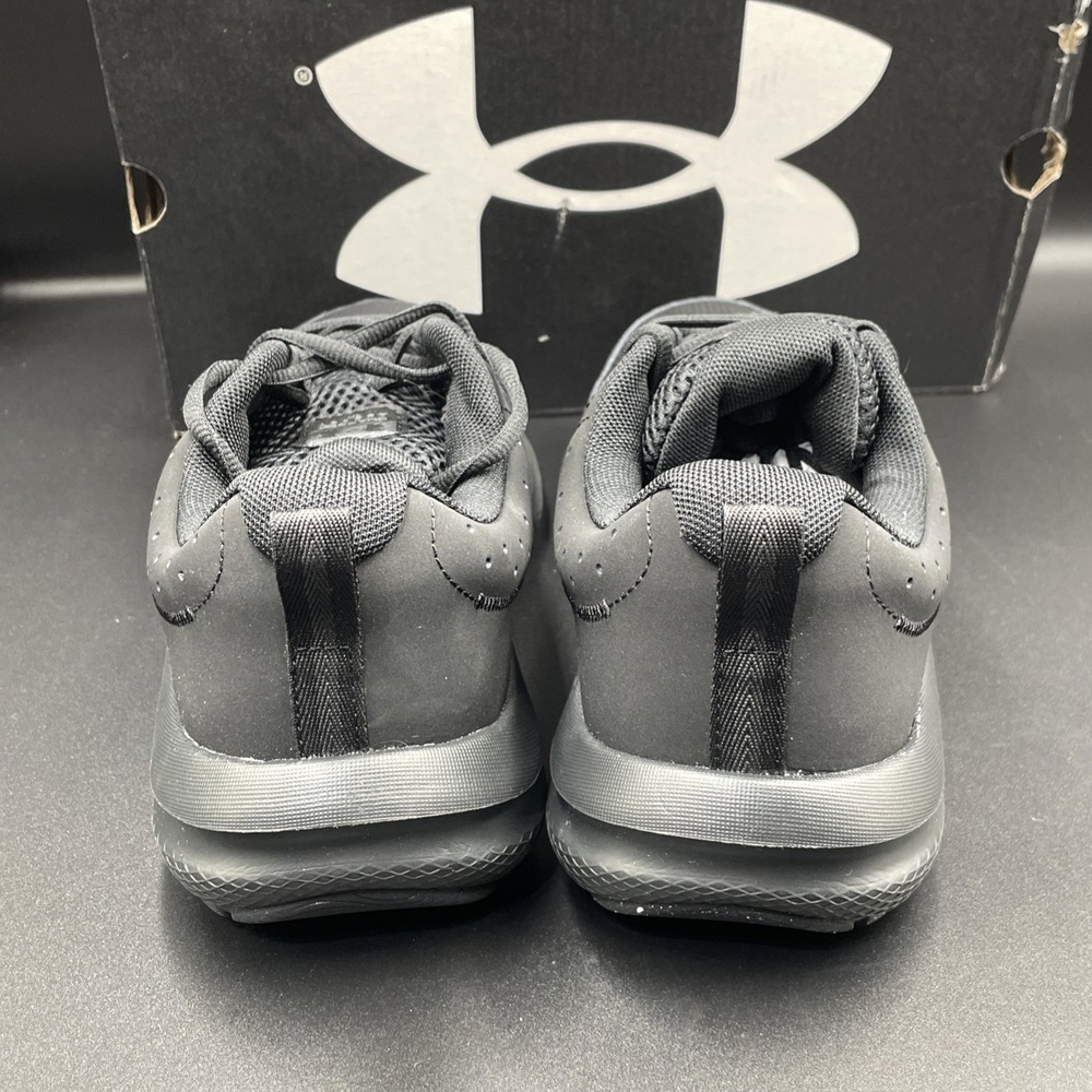 Under Armour Black Mens Sz 8 Charged+ Assert 10 Wide 4E Sneaker Running Shoes - Picture 4 of 7